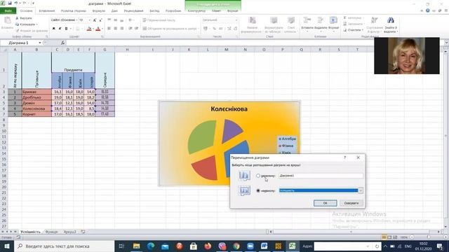 Створення діаграм в Excel смотреть онлайн