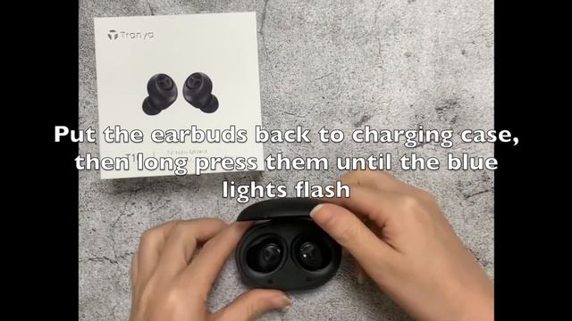 How to reset Tranya T10 wireless earbuds? смотреть онлайн