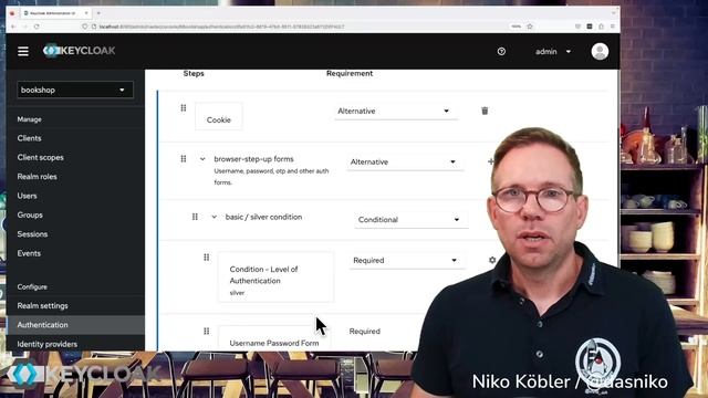 KEYCLOAK Step-Up Authentication explained | Niko Köbler (@dasniko) смотреть онлайн