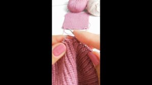 Шапочка на девочку 1,5-2 года. Резинка с лицевым подгибом. Узор по кругу для шапки. Первая часть.