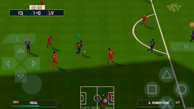 PES PSP GAMEPLAY NO JOKE PES 2019 PPSSPP смотреть онлайн