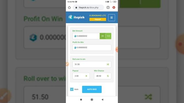 Litepick.io Dice Game Simple Trick || Low Balance Trick ?? || FREE LITECOINS EVERY HOUR! смотреть онлайн
