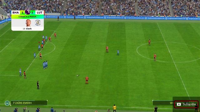 First game of the league-Brighton & Hove Albion- Manager Career Mod S1#3 FC24 смотреть онлайн