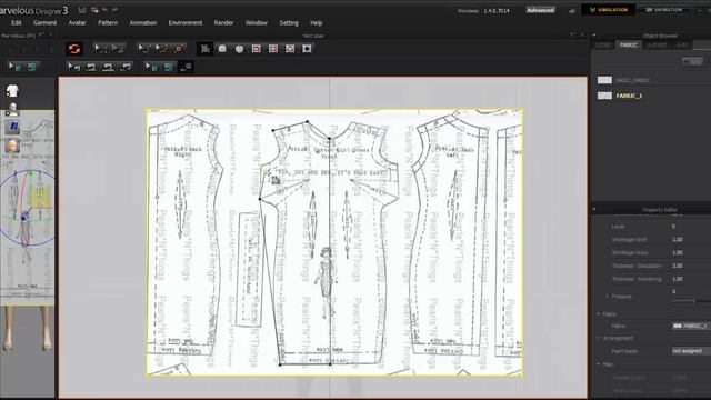 How to Trace a Pattern in Marvelous Designer 3 смотреть онлайн