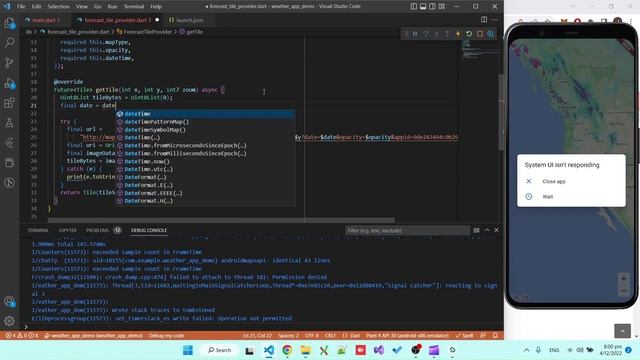 Flutter Weather Map Tutorial смотреть онлайн