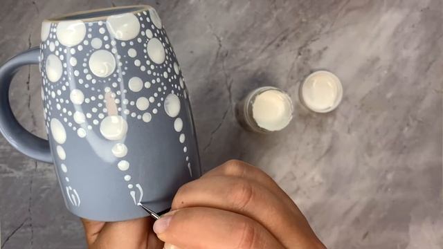 МК Роспись Кружки Акриловыми Красками Точечный Дизайн | Подробный Мастер Класс от А до Я смотреть онлайн