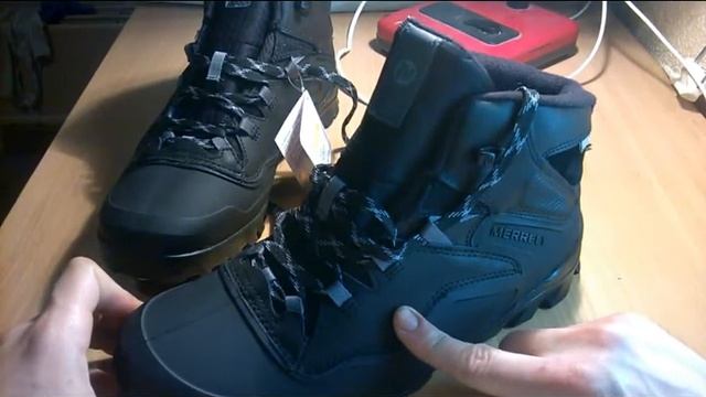 БОТИНКИ  MERRELL OVERLOOK 6 ICE+ Waterproof 2016-2017  Vibram Arctic Grip