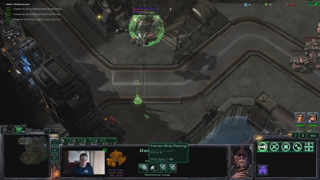 Starcraft Terran Mission 8.5: Operation Silent Scream . [SC2 remake] смотреть онлайн