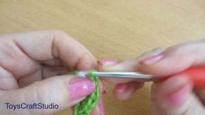 Как связать простой листик крючком | Мастер-класс для начинающих | Листик за 2 минуты