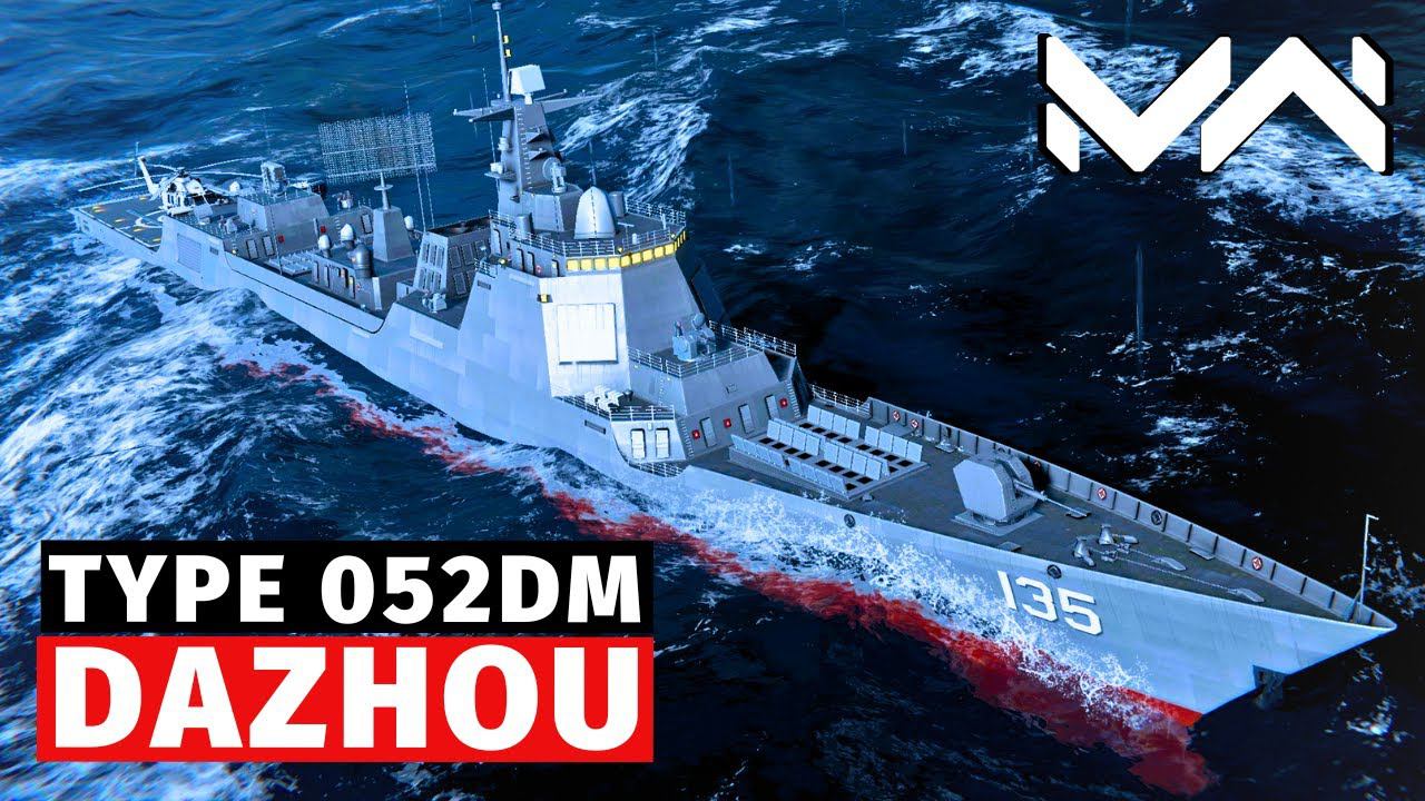 MODERN WARSHIPS | ОБЗОР | CN TYPE 052DM DAZHOU смотреть онлайн