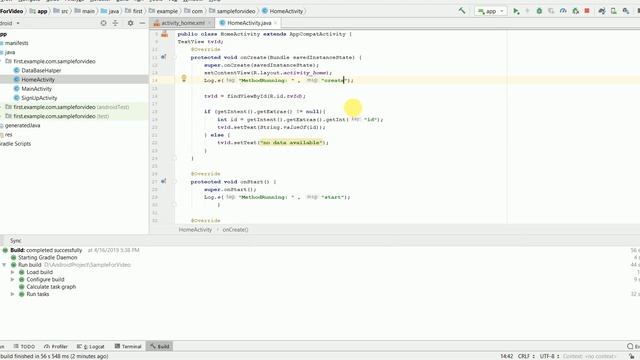 Activity Lifecycle in Android Studio #10 For Beginner in Hindi смотреть онлайн