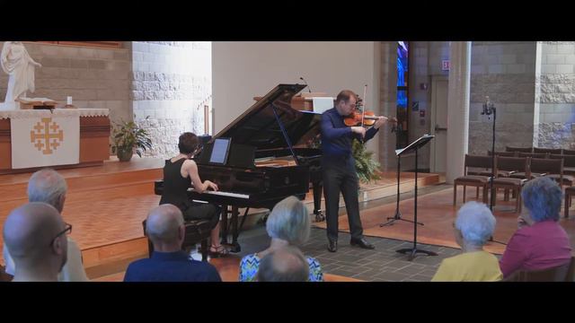 ProMusica MN - Franck's Sonata in A Major - Recitativo Fantasia смотреть онлайн