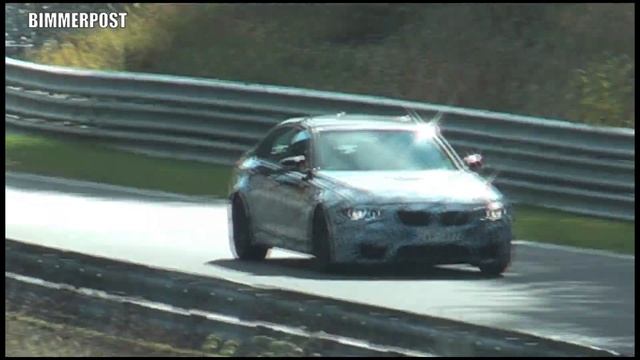 2014 BMW M3 Sedan (F80) Continues High Speed Testing at the Nurburgring смотреть онлайн