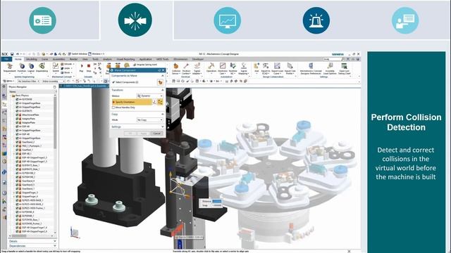 Virtual Commissioning with NX MCD and PLCSim Advanced смотреть онлайн