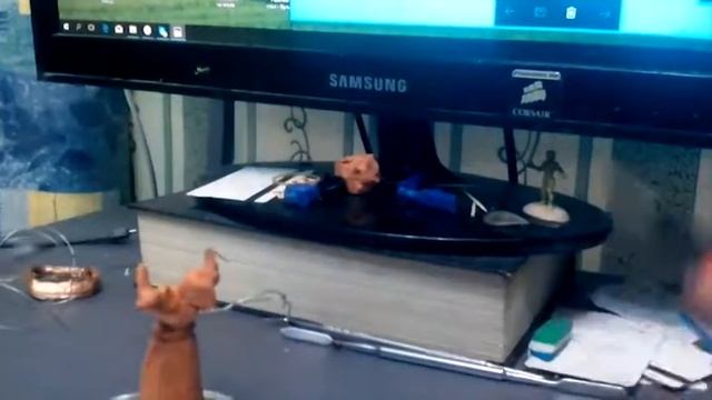 Лепка из глины человека. Делаем каркас из медной проволоки для D'Sparil. Игра Hereric. Ч1. смотреть онлайн