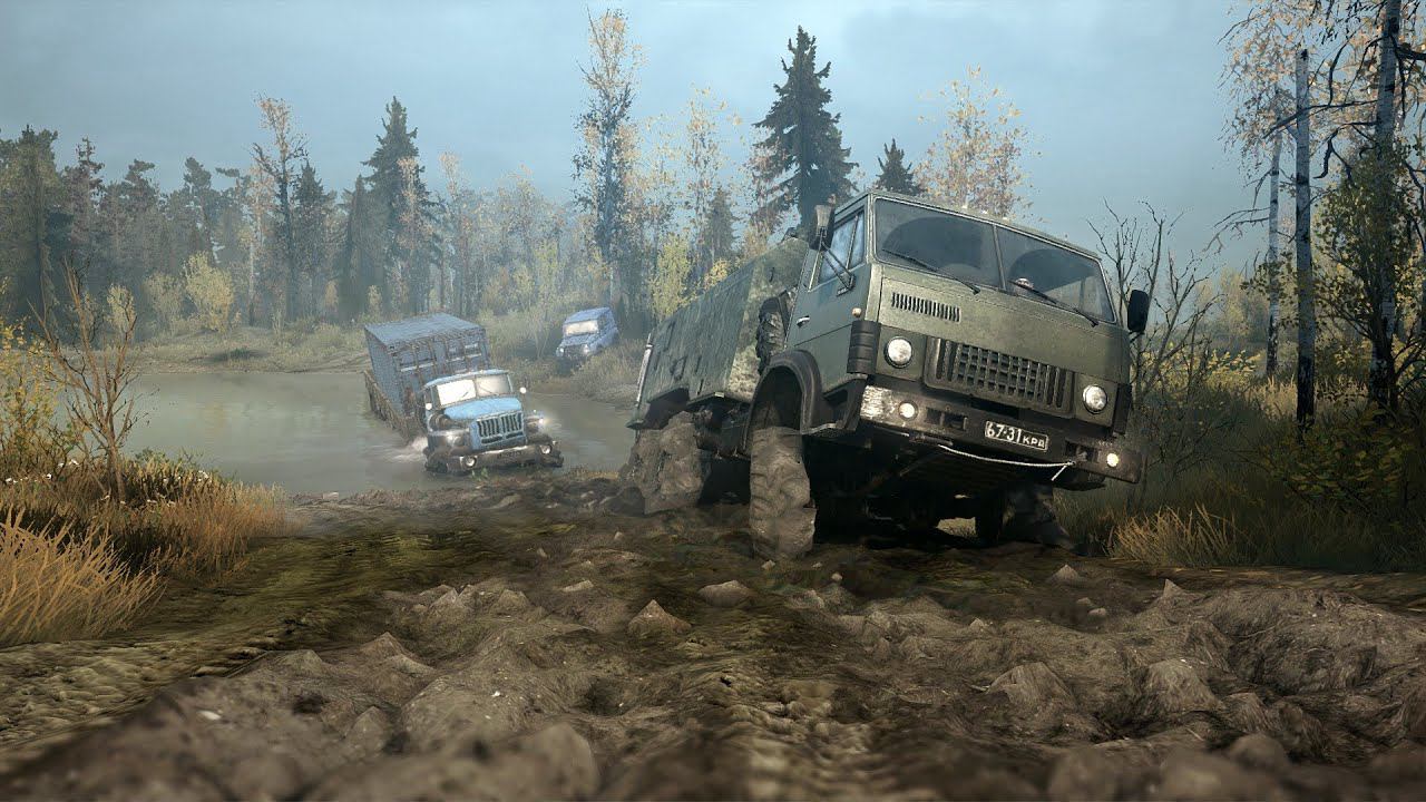 ИГРАЕМ В SPINTIRES MUDRUNNER смотреть онлайн