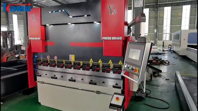 Синхронизированный гидравлический листогибочный пресс KMT KPA | Обзор листогиба смотреть онлайн