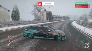 Forza Horizon 4 Зима, Получаем Mercedes - AMG E63  И другие авто с KOMBAT PLAY