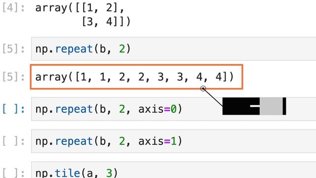 【こつこつPython】Pythonで配列を繰り返す方法｜numpy.repeat смотреть онлайн