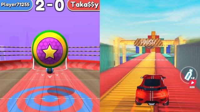 Going Balls VS Race Master 3D - All Levels Gameplay Android, iOS смотреть онлайн
