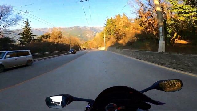 МОТОБУДНИ Мото Крым Мотоцикл Крым Путешествие по Крыму на Мотоцикле Зимой на Спортбайке Suzuki Gsx смотреть онлайн