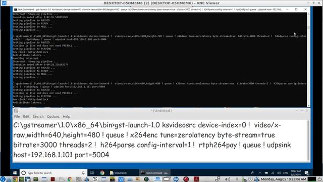 Install Gstreamer on Windows 10 64 bit - Part 2 - test USB webcam streaming смотреть онлайн