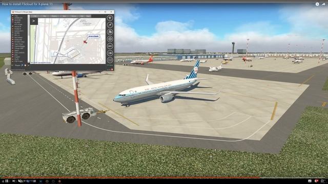 X-plane 11 | Дополнения | FSClouds | Мультиплеер смотреть онлайн
