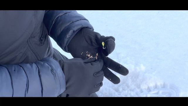 Ice Fishing in Frozen Lake | Ice Fishing Lake Michigan смотреть онлайн