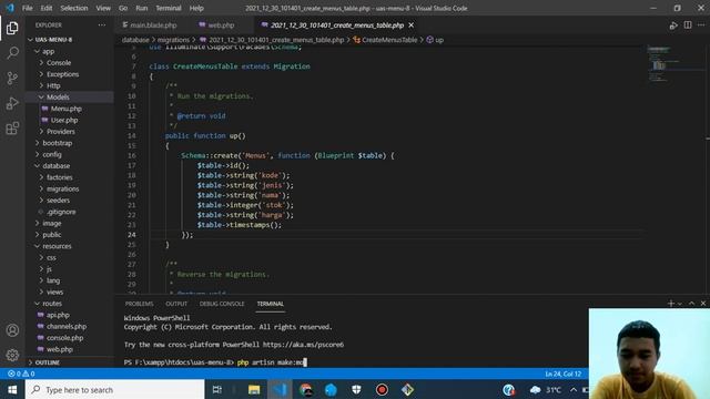 PROJECT UAS PTL E-MENU RESTORAN | MENGGUNAKAN LARAVEL!!! смотреть онлайн