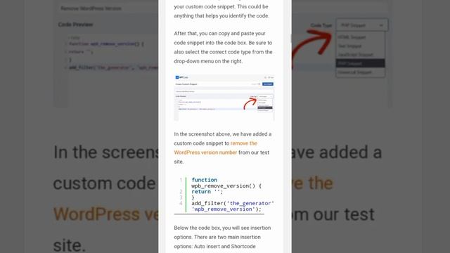 How to Easily Add Custom Code Snippets in WordPress смотреть онлайн