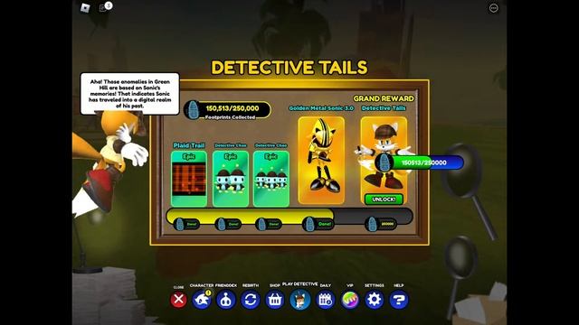 Sonic speed simulator Detective Tails Event смотреть онлайн