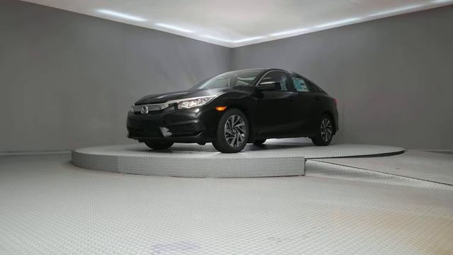2018 Black Honda Civic 4D Sedan #8608 смотреть онлайн