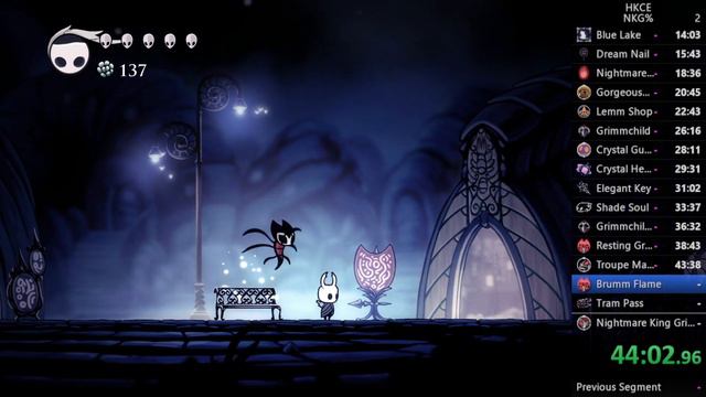 Hollow Knight: NKG% speedrunning VOD 1 смотреть онлайн