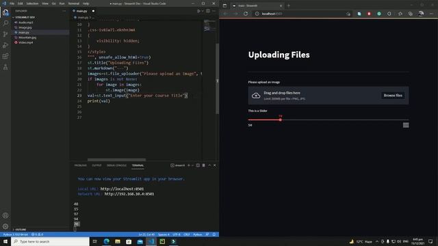 Еще несколько интерактивных виджетов | Полный курс Streamlit по Python | Streamlit Часть 10 смотреть онлайн