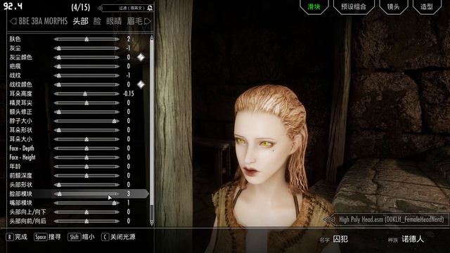 Skyrim Special Edition Racemenu Preset Loading Method