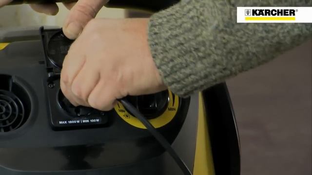 Хозяйственные пылесосы Karcher WD 2.200, 3.300 смотреть онлайн