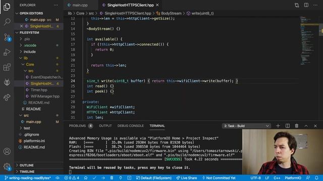 Download Files with ESP8266 HTTPS client - Day 20 of #100DaysOfCode in IoT смотреть онлайн