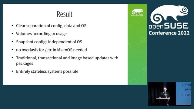 openSUSE Conference 2022 - usrmerge and beyond смотреть онлайн