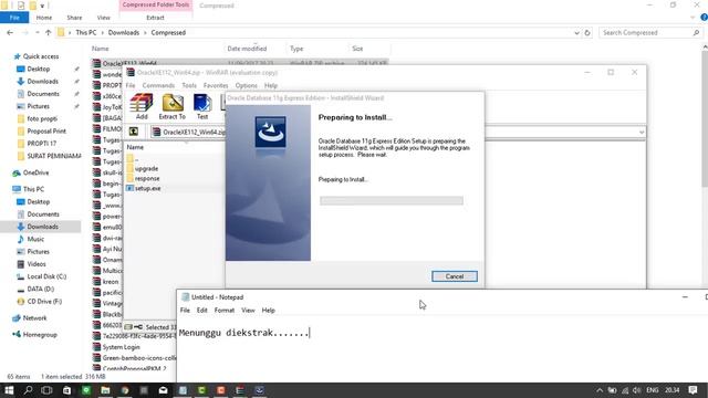 Tutorial Install Oracle Database смотреть онлайн