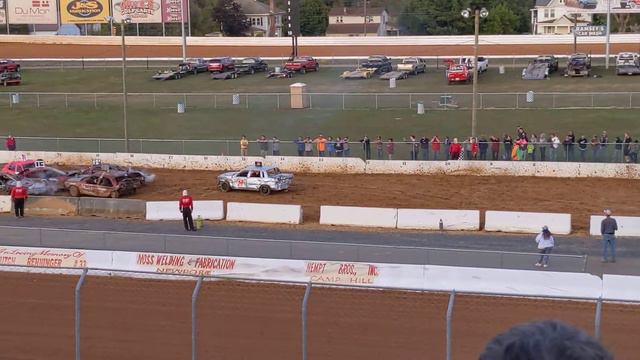 V6 + 4 CYLINDER MIX - Port Royal PA Demolition Derby Heat 4 - October 3, 2020 смотреть онлайн