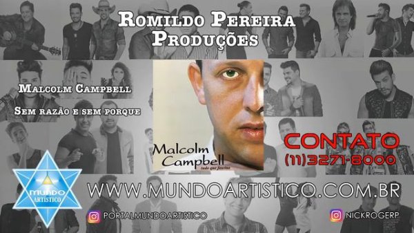 Malcolm Campbell - Sem razão e sem porque