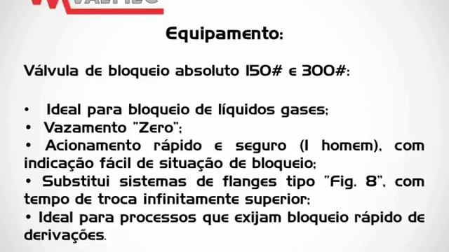 Figura 8 x Válvula de Bloqueio Absoluto смотреть онлайн
