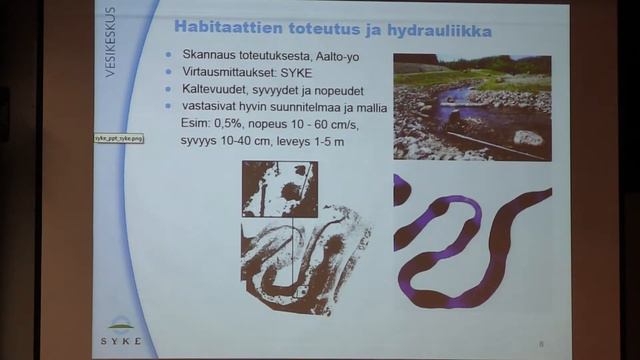Rakennettujen lisääntymisuomien toimivuus, Imatran kaupunkipuro - Jukka Jormola (SYKE) смотреть онлайн