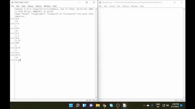 Learn Python Programming | Part 3 | Operators | Tamil смотреть онлайн
