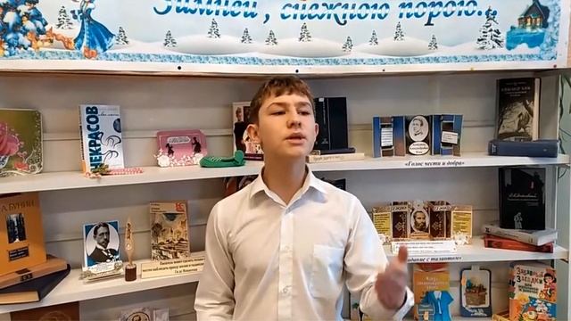 Паначев Арсений, 13 лет, А. Фет 'Когда Божественный бежал людских речей...' смотреть онлайн