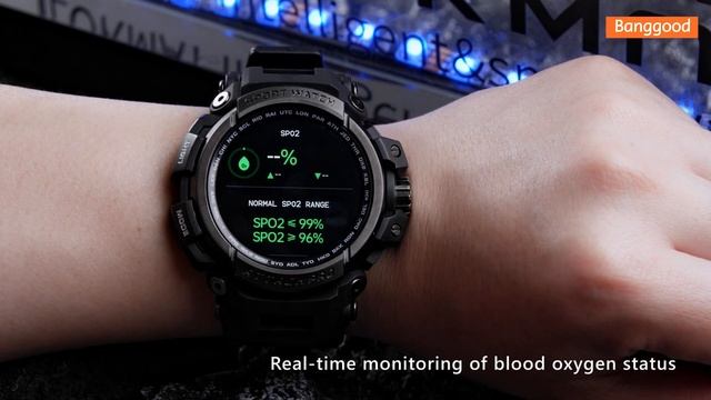 LOKMAT ATTACK PRO Waterproof Multi-sport Modes Smart Watch- Shop on Banggood смотреть онлайн
