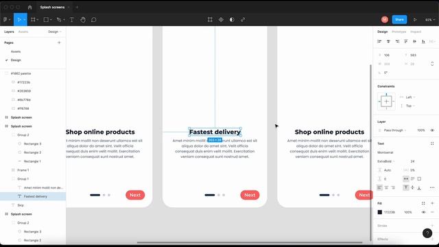 Splash screen design and prototype in FIGMA | UI Design | Smart Animate смотреть онлайн