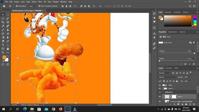 Cheetos Packet Design Tutorial for Beginners in Adobe Photoshop | 2023 I'm GFX Student смотреть онлайн