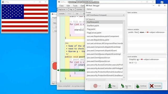 BlueJ Debugger Lab 9 - CS273 Lab смотреть онлайн