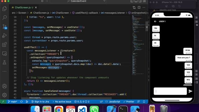 Chat Application With Firebase (React-Native) смотреть онлайн